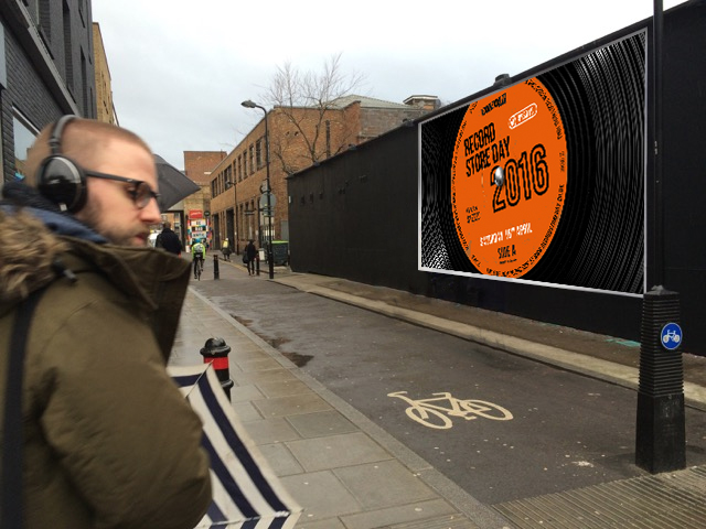 Record store day billboard