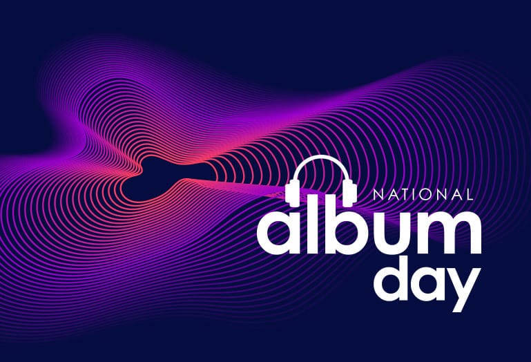 National Album Day announced today – logo and brand guidelines designed by creativebyte