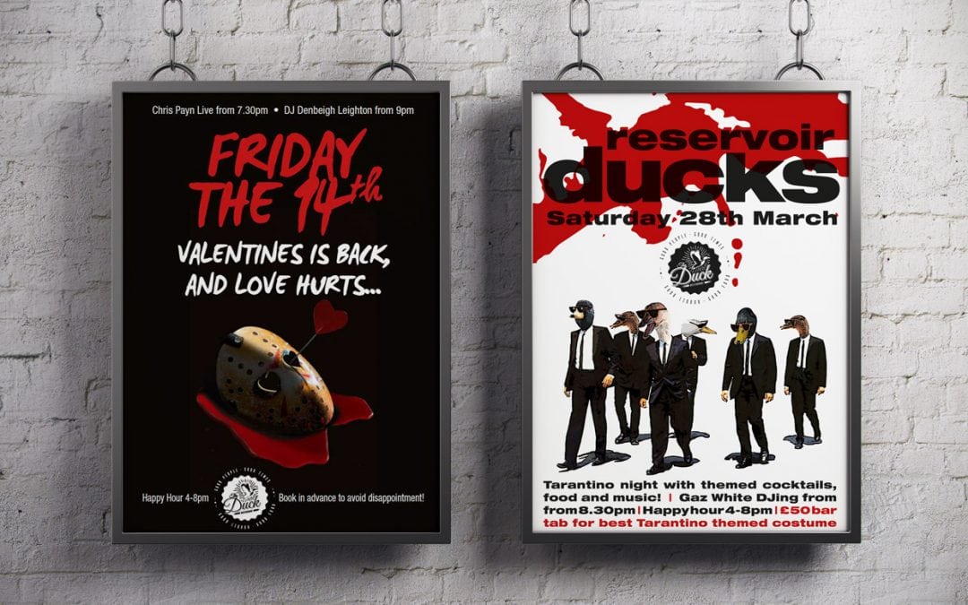 Poster design for The Duck